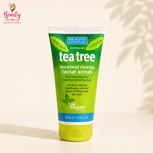 Beauty Formulas Australian Tea Tree Blackhead Clearing Facial Scrub