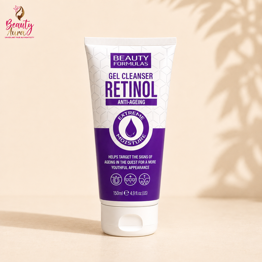 Beauty Formulas Retinol Anti-Ageing Gel Cleanser