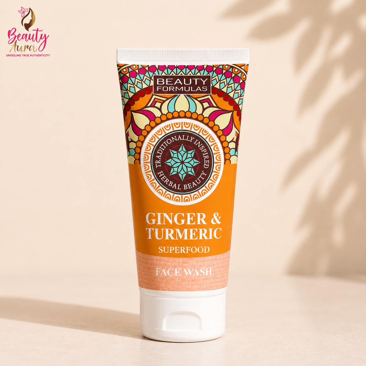 Beauty Formulas Ginger & Turmeric Superfood Facial Scrub 150ml