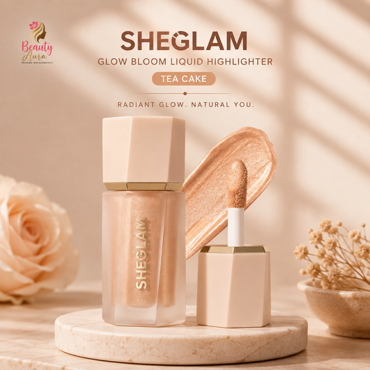 Sheglam Glow Bloom Liquid Highlighter - Tea Cake