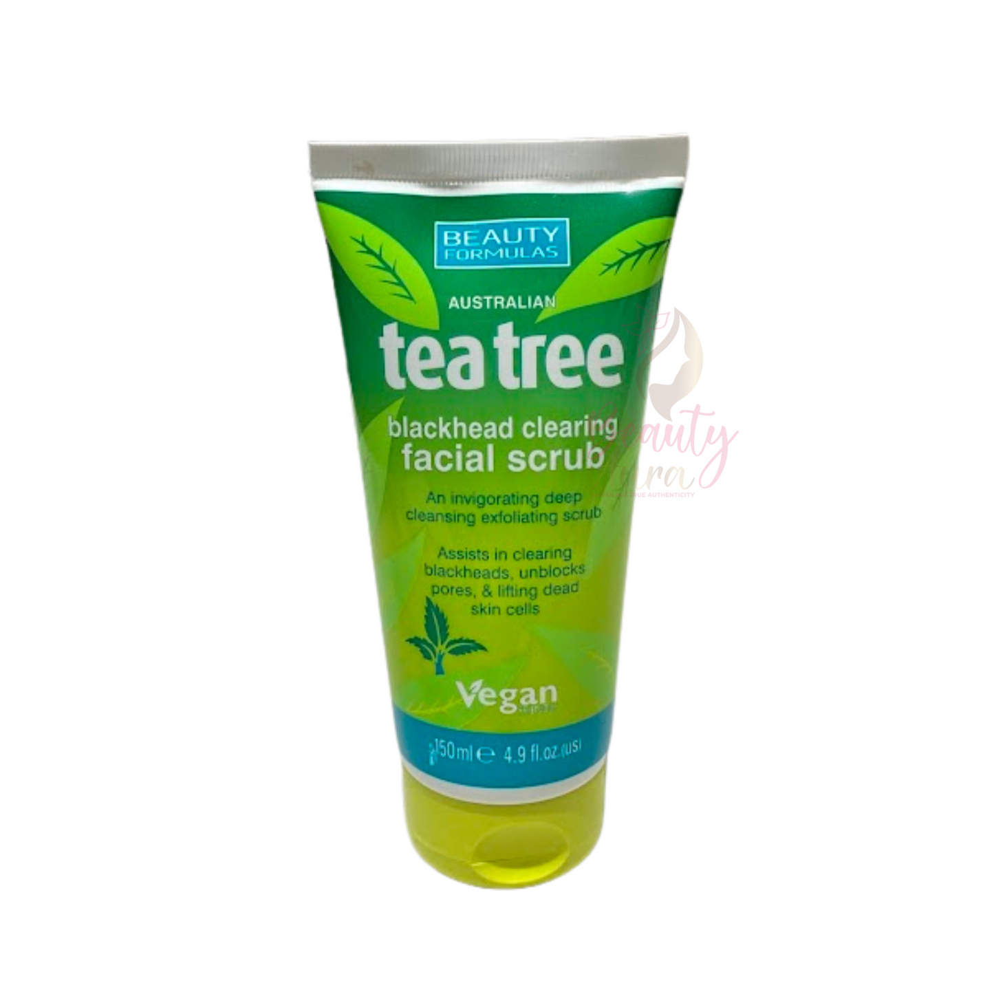 Beauty Formulas Australian Tea Tree Blackhead Clearing Facial Scrub