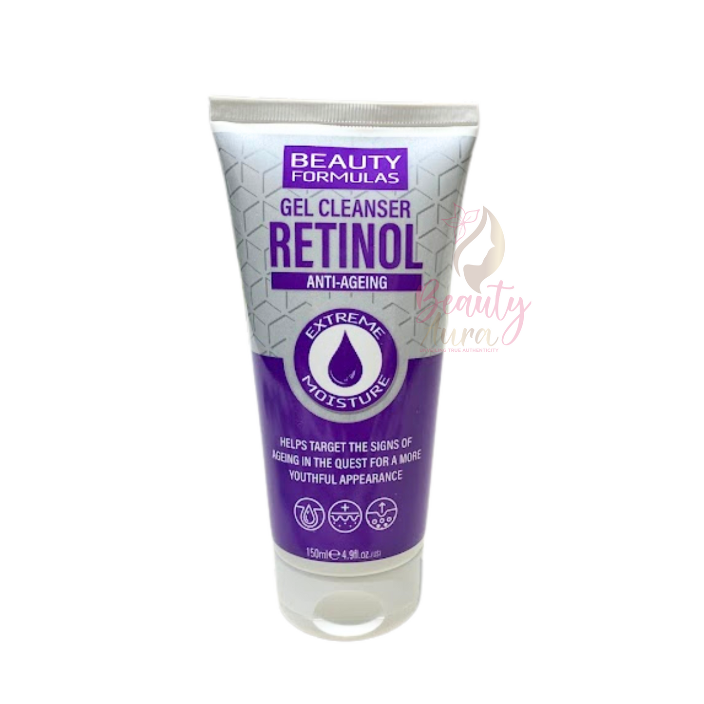 Beauty Formulas Retinol Anti-Ageing Gel Cleanser